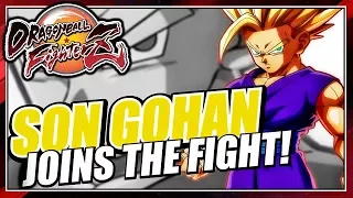 Dragon Ball FighterZ - Gohan Joins The Fight! Character Intro GAMEPLAY TRAILER! (1080p)