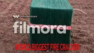 Diwali special firecracker awesome experiment/MUST WATCH!!!!/BIGGEST FIRE CRACKER.