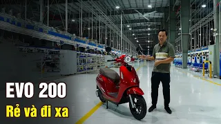 Đánh giá nhanh xe máy điện quốc dân VinFast EVO 200 giá 22 triệu: Rẻ mà đi được xa