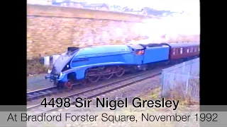 4498 Sir Nigel Gresley Bradford Forster Square