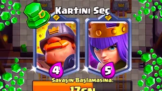 GÜÇLÜ MADENCİ Çekilişli Mücadelesi Clash Royale