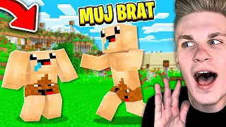 Zostałem BRATEM BOBO i GO TROLLUJE na BOBOWICACH w Minecraft! 😂