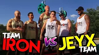 JEYX Team vs IRON Team (DESAFÍO CALISTENIA EXTREMA) | Jeyx & Iron Masters