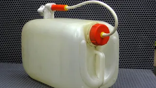 You have definitely not seen such a homemade plastic canister yet !!!