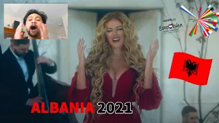 ALBANIA EUROVISION 2021 🇦🇱 | Karma - Anxhela Peristeri | REACTION