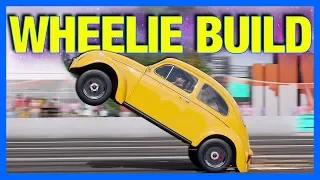 Forza Horizon 4 : VW Beetle Wheelie Build!! (How To Wheelie a Car in FH4)