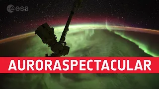 Auroraspectacular: Timelapse Video From International Space Station