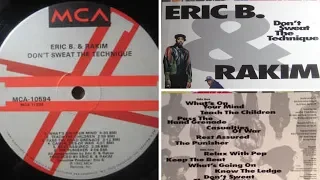 Eric B. & Rakim ‎– Don't Sweat The Technique (1992 MCA Records)