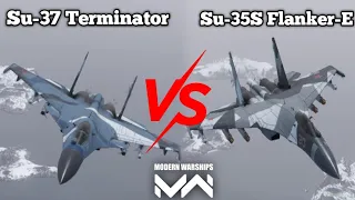 Su-37 Terminator vs Su-35S Flanker-E (All Damage Test)