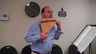 Teach yourself Pan Flute. Easy lessons. Study 23