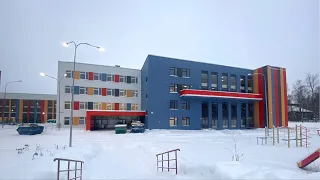 Ход строительства: Школа на 1100 мест в Медвежьегорске, июль 2021 - ноябрь 2023. "Глазами мастера".