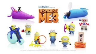 Discover Despicable Me 3 toys from McDonald's