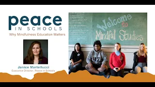 Peace in Schools: Why Mindfulness Education Matters
