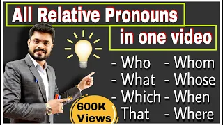 Relative Pronouns in detail #Relative pronouns who, whom, which, whose and that