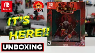 LRG Castlevania Anniversary Collection Ultimate Edition UNBOXING on Nintendo Switch