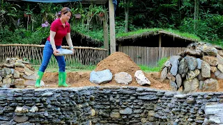 How to build a beautiful fish pond, Go to the market to sell pineapples - Phùng Thị Chài