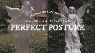 ☾. ° PERFECT POSTURE˚✩ // straight spine + perfect posture package