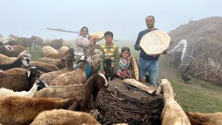 Nomads Daily Life! Making Special Device for Baking Lavash Bread in Tandoor