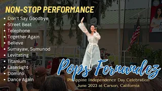 Pops Fernandez performs at Carson, CA | Philippine Independence Day Celebration