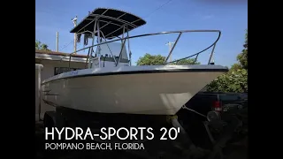 [SOLD] Used 2000 Hydra-Sports Sea Horse 212 in Pompano Beach, Florida