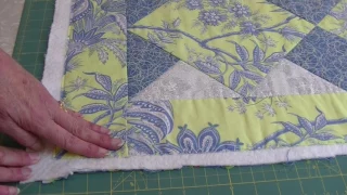 Preparing Quilt for Binding (#3)