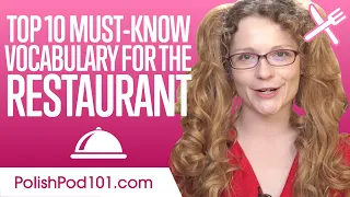 Top 10 Must-Know Vocabulary for the Restaurant in Polish