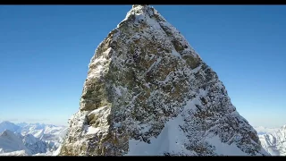 Flying a drone to the top of Matterhorn, 4 478 m a.s.l.