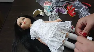 Распаковка новой обуви - для куклы Паола Рейна Paola Reina doll outfit 11.08.22