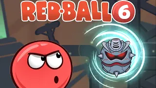 Red Ball 6 | Босс Шредер 😱 Красный шарик проходит Боссов! Уровень 120