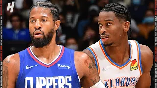 Oklahoma City Thunder vs Los Angeles Clippers - Full Game Highlights | November 1, 2021 NBA Season