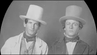 Vintage Daguerreotype Photos of Men Wearing Top Hats From the 1840s and 1850s