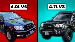 Toyota 4.0L V6 vs 4.7 V8: Which Engine Is Better?