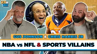 NBA Playoffs, Great NBA vs NFL Sports Debate 🗣️ Gus Johnson & Chris Harris Jr | GoJo & Golic | May 8