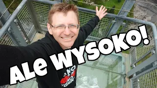 Czy te liny wytrzymają ? Tak wysoko jeszcze nie byłem ...