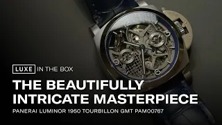 LUXE IN THE BOX | Panerai Luminor 1950 Tourbillon GMT PAM00767 | Luxehouze