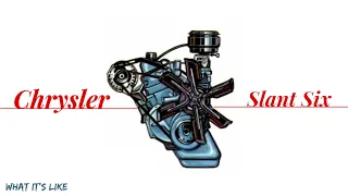 Chrysler slant six engine family