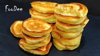 Lush, soft and very tender pancakes