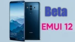 Comienzan las Pruebas beta del teléfono Huawei Mate 10 PRo EMUI 12😮