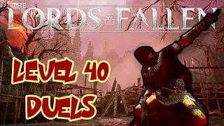 Level 40 Duels Crimson Rector Assassin Build (Reject’s Blade) | Lords Of The Fallen PvP 2024