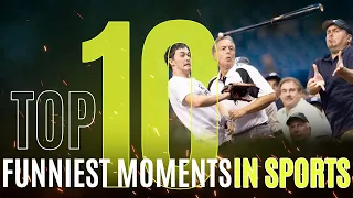 Top 10 Funniest Moments in the History of Sports!