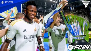 FIFA 24 - Real Madrid vs. Man City - Champions League 2024 Final Match at Wembley | PS5™ [4K60]