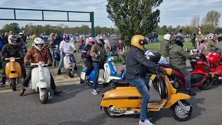 Barton Marina scooter rally October 2023