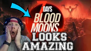 7 Days Blood Moons- Gameplay Trailer PC/Console #7daystodie