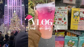 Vlog: week in my life (nyc festivities,shopping & more)