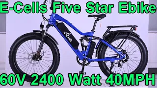 Wired Freedom Move Over... E-Cells Five Star Ebike