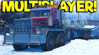 I Flipped Spycakes with My Massive Truck! - Snowrunner Multiplayer Gameplay