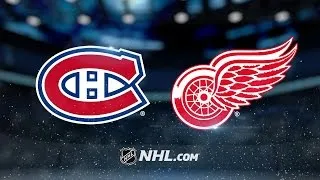 Coreau backstops the Red Wings past the Canadiens