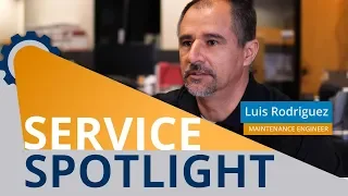 Service Spotlight on... Luis Rodriguez