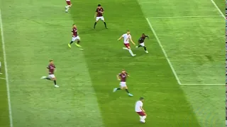 goal Dzeko al 93’ Bologna-Roma 1-2[Serie A]