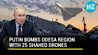 Russia Attacks Odesa With 25 Iranian Shahed Drones; Danube Ports Hit In Over Three-hour Blitz